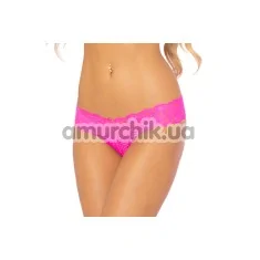 Трусики-стринги Fancy Schmancy Lace Thong, розовые - Фото №1