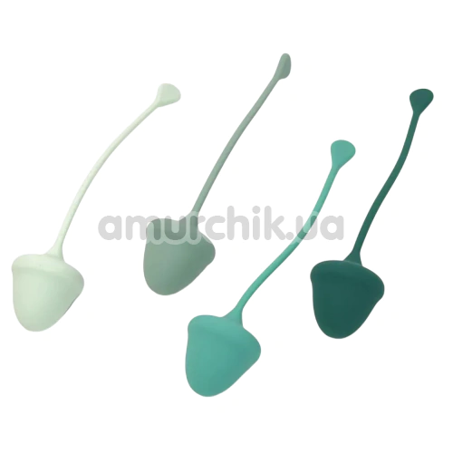 Набор вагинальных шариков Sweet Em Forest Tone Femme Set, зеленый