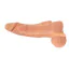 Мастурбатор-насадка Nature Skin 2 in 1 Extension + Masturbator M, тілесний - Фото №7