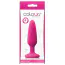 Анальна пробка Colours Pleasure Small Plug, рожева - Фото №2