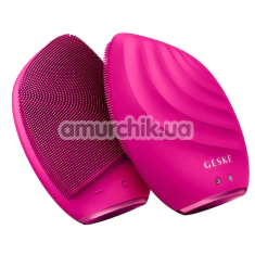Ультразвуковая щетка для лица Geske Sonic Facial Brush 5 in 1, ярко-розовая - Фото №1