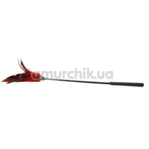 Пёрышко для ласк Sportsheets Starburst Feather Body Tickler, красное