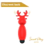 Клиторальный вибратор Sweet Play Mini Reindeer Vibrator A10, красный - Фото №7