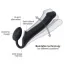Безременевий страпон Strap-On-Me Silicone Bendable Strap-On L, фіолетовий - Фото №4