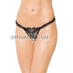 Трусики G-String (модель 2453), черные - Фото №1