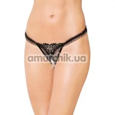Трусики G-String (модель 2453), черные - Фото №1