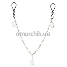 Зажимы для сосков Nipple Play Non-Piercing Nipple Chain Jewelry Crystal - Фото №1