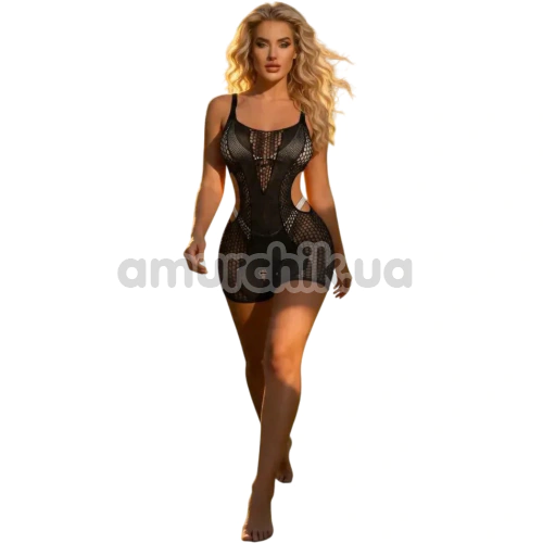 Комбінезон Star Night Sporty Fishnet Bodystocking, чорний