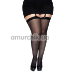 Чулки Leg Avenue Leg Avenue Sheer Stockings, черные - Фото №1