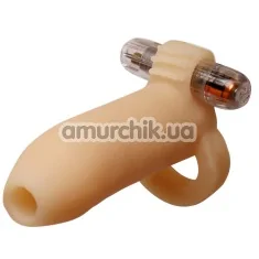 Насадка на пеніс з вібрацією Real Feel Penis Enhancer - Фото №1