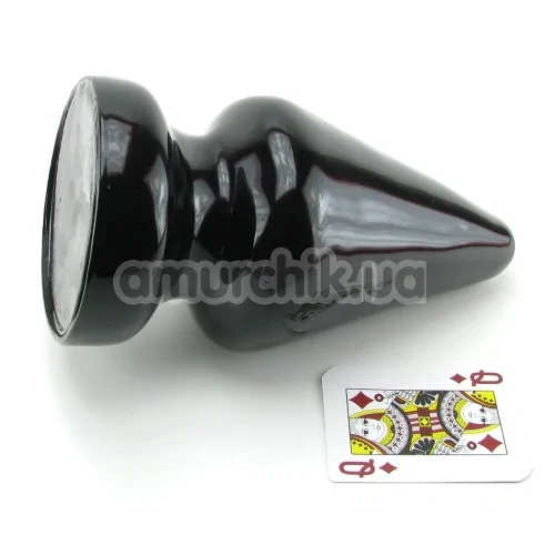 Анальна пробка XL Humongous Butt Plug, чорна