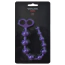 Анальная цепочка Virgite Essentials Anal Beads E3, фиолетовая - Фото №3