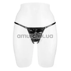 Трусики-стринги Fashion Secret Angela Jockstrap, чёрные - Фото №1