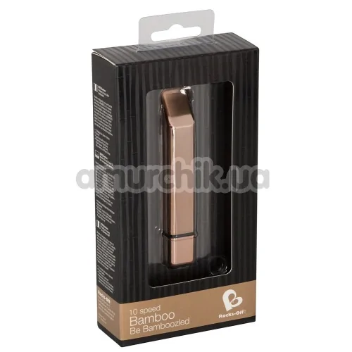 Клиторальный вибратор Bamboo Be Bamboozled, золотой