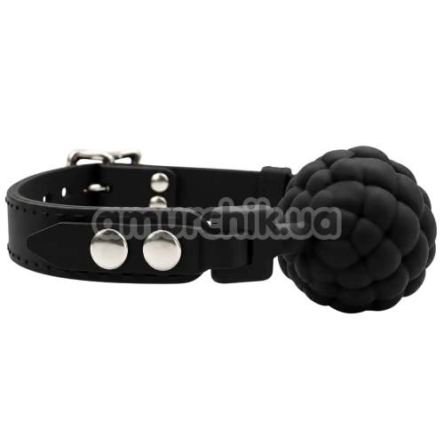 Кляп DS Fetish Silicone Padded Ball Gag M, чорний