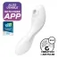 Симулятор орального сексу для жінок з вібрацією Satisfyer Curvy Trinity 5+, білий - Фото №2