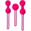 Набір вагінальних кульок A - Toys Pleasure Balls Set, рожевий - Фото №1