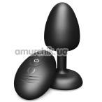 Анальная пробка с вибрацией Dorcel Geisha Plug Infinite M, черная - Фото №1