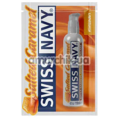 Оральный лубрикант Swiss Navy Salted Caramel - соленая карамель, 5 мл - Фото №1