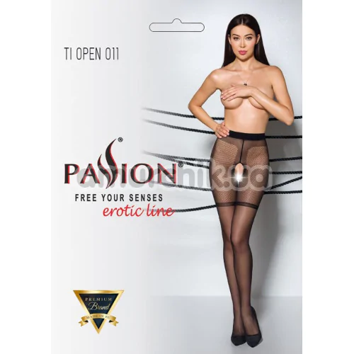 Колготки Passion Free Your Senses Tiopen 011, чорні
