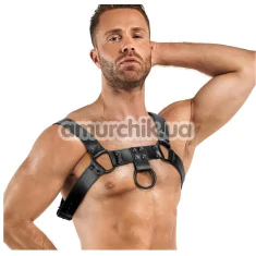 Портупея чоловіча Bedroom Fantasies Bruno Chest Bulldog Harness, чорна - Фото №1