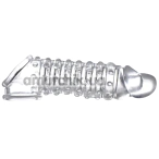Насадка на пенис Size Matters 1.5 Inch Penis Enhancer Sleeve, прозрачная - Фото №1
