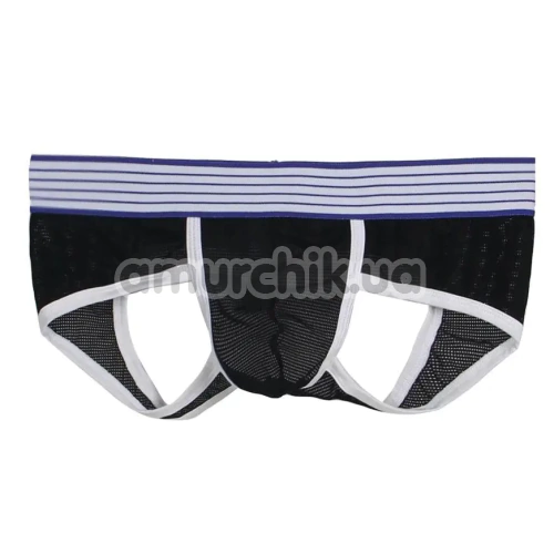 Труси-джоки чоловічі Star Night Open Back Underwear, чорні