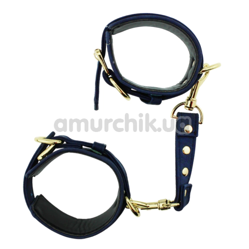 Фиксаторы для рук Slave Erotic Restraints, синие