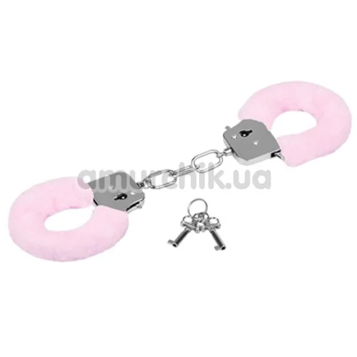 Наручники MAI No.38 Metal Furry HandCuffs, рожеві