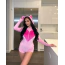 Комбинезон Leg Avenue Sweetheart Bear Velvet Romper, розовый - Фото №8
