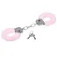 Наручники MAI No.38 Metal Furry HandCuffs, рожеві - Фото №4