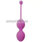 Вагинальные шарики Boss Series Intense Pleasure 165 г, сиреневые - Фото №1