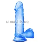 Фалоімітатор B Yours Sweet N Hard 2, блакитний - Фото №1
