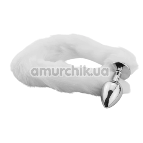 Бондажный набор Tail Butt Plug 4-1 Set, белый