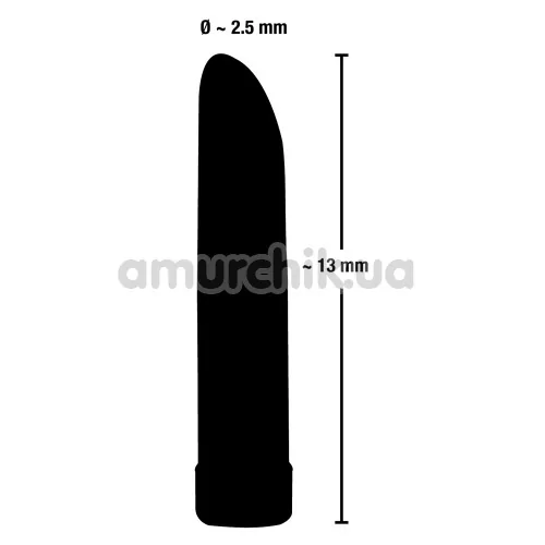 Вибратор Lady Finger Deluxe Mini, черный