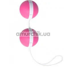Вагинальные шарики Joyballs Trend, малиново-белые - Фото №1