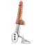 Вибратор с толчками и подогревом Dr. Skin Silicone Dr. Hammer 7, телесный - Фото №1