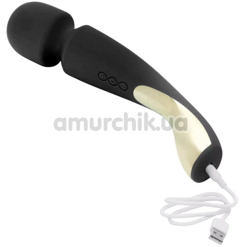 Универсальный массажер Lelo Smart Wand 2 Large Black (Лело Смарт Ванд 2), большой черный