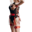 Гартеры с фиксаторами для рук Love Style G 38.1, красные - Фото №6