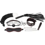 Бондажный набор Wild Play BDSM Set 7 Pcs С8, черный - Фото №1