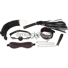 Бондажный набор Wild Play BDSM Set 7 Pcs С8, черный - Фото №1