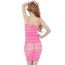 Сукня Star Night Striped Mesh Mini Dress, рожева - Фото №3