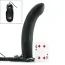 Полый страпон с вибрацией 10 Vibrating Silicone Hollow Strap-On, черный - Фото №2