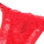 Трусики-стрінги Star Night Love Rhinestone Panties, червоні - Фото №7