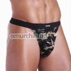 Трусы-стринги мужские Gi Jock хаки (модель NU8) - Фото №1