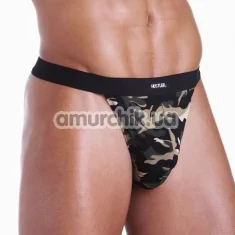 Труси-стрінги чоловічі Gi Jock хакі (модель NU8) - Фото №1