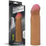 Насадка на пенис Revolutionary Silicone Nature Extender 2, коричневая - Фото №8