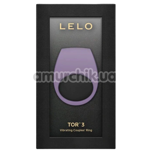 Виброкольцо Lelo Tor 3 (Лело Тор 3), фиолетовое