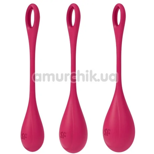 Набор вагинальных шариков Satisfyer Yoni Power 1, красный