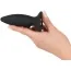 Анальная пробка с вибрацией Black Velvets Rechargeable Plug L, черная - Фото №2